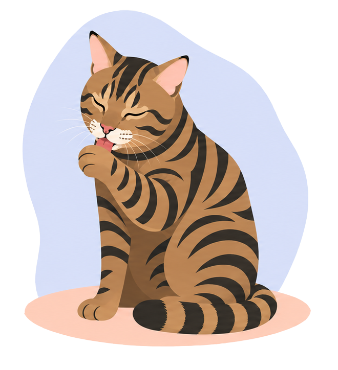 Ilustración de gato
